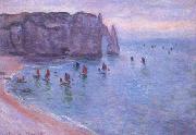 Claude Monet Fishing Boats Leaving Etretat Germany oil painting reproduction